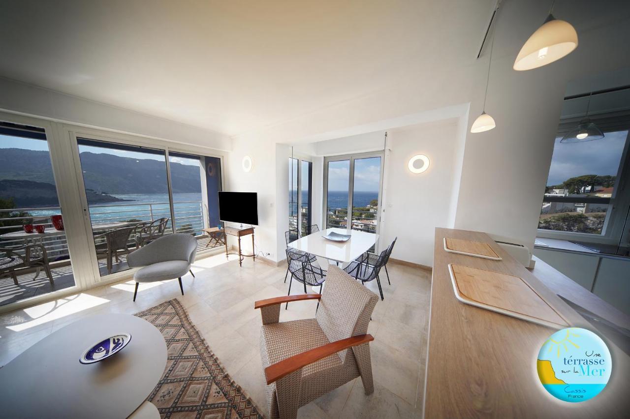 Une Terrasse Sur La Mer 3 Pers 2 Chambres Vue Mer Cassis Exterior foto